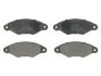 Колодки гальмівні дискові передні RENAULT Kangoo 97-07, Thalia 99-08; PEUGEOT 206 98-12, 306 93-02; CITROEN Xsara 00-06, Xsara 97-00 ABE C1R012ABE (фото 1)