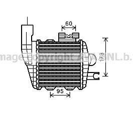 AVA Інтеркулер TUCSON/SPORTAGE 20D 04-08 (Ava) AVA COOLING HY4226