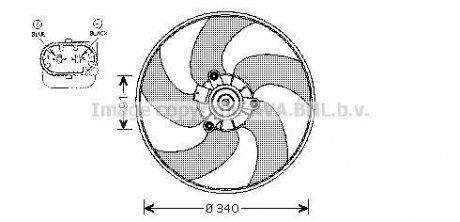 Вентилятор AVA COOLING PE7522