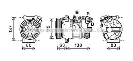 Компресор AVA COOLING RTAK491