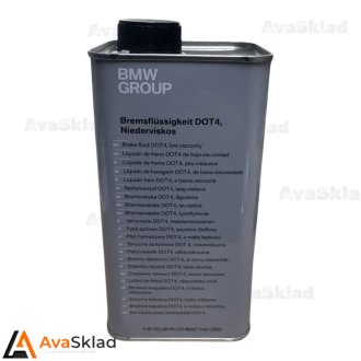 Рідина гальмівна DOT-4 LV, 1л. BMW 83135A82511