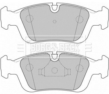 - Гальмівні колодки до дисків BORG & BECK BBP1627