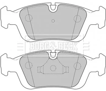 - Гальмівні колодки до дисків BORG & BECK BBP1627