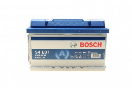 Акумулятор 12В/65Аг/650А/18,63кг BOSCH 0 092 S4E 070