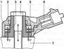 ДАТЧИК ДЕТОНАЦІЇ KS4S BOSCH 0 261 231 173 (фото 3)