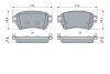 Дискові колодки задні BOSCH 0986424437 (фото 8)