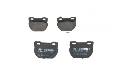 ДИСКОВI КОЛОДКИ ЗАДНI BOSCH 0986424827
