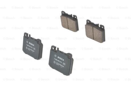 Гальмівні колодки до дисків BP635 BOSCH 0 986 463 412