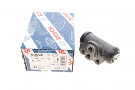 Циліндр гальмівний BOSCH 0986475718