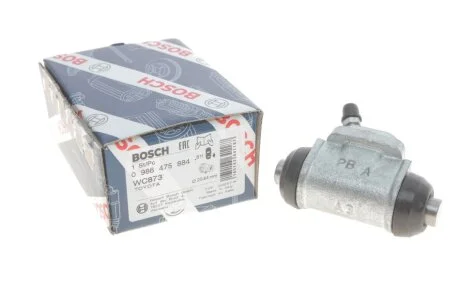 Гальмівний циліндр робочий WC873 BOSCH 0 986 475 884
