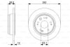 ДИСК ГАЛЬМIВНИЙ ЗАДНIЙ BOSCH 0986479361 (фото 1)