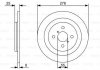 ДИСК ГАЛЬМIВНИЙ ЗАДНIЙ COATED BOSCH 0 986 479 C05 (фото 6)