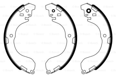 БАРАБАННI КОЛОДКИ BOSCH 0986487962