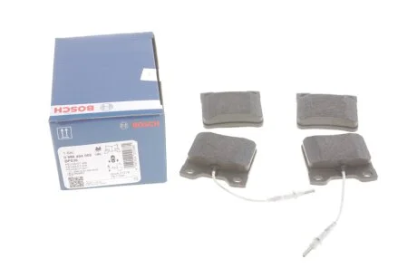 Гальмівні колодки до дисків BP536 BOSCH 0 986 494 055