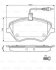 ГАЛЬМІВНІ КОЛОДКИ BOSCH 0986494098 (фото 8)