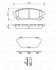 Гальмівні колодки до дисків BP1167 BOSCH 0 986 494 232 (фото 1)