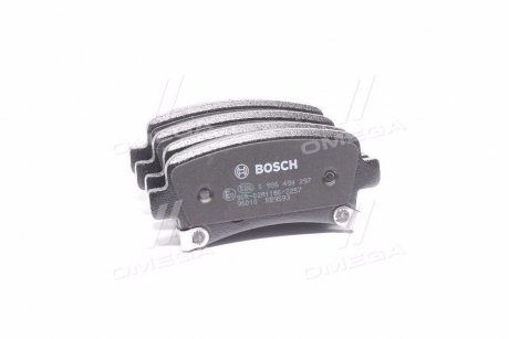 ДИСКОВI КОЛОДКИ ЗАДНI BOSCH 0 986 494 297 (фото 1)