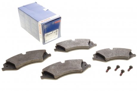 Комплект гальмівних колодок - дискові BOSCH 0986494408 (фото 1)
