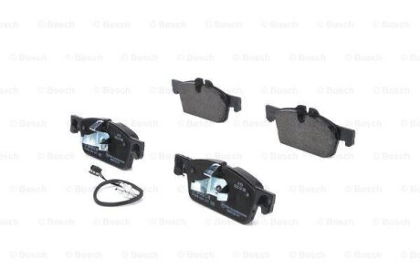 Комплект гальмівних колодок з 4 шт. дисків BOSCH 0986494527