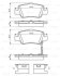 ДИСКОВІ КОЛОДКИ BOSCH 0986494651 (фото 8)