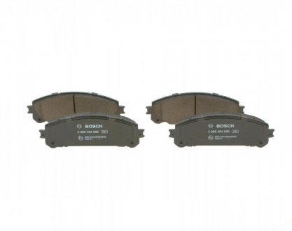 Комплект гальмівних колодок з 4 шт. дисків BOSCH 0986494686