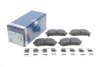 Комплект гальмівних колодок з 4 шт. дисків BOSCH 0986494887 (фото 2)