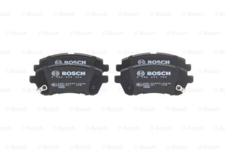 ДИСКОВI КОЛОДКИ ПЕРЕДНI BOSCH 0986494904