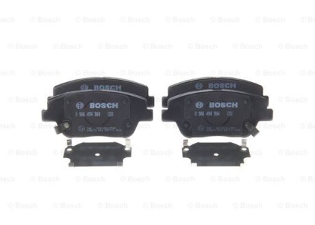 ДИСКОВI КОЛОДКИ ПЕРЕДНI BOSCH 0986494984