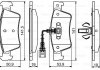 Комплект гальмівних колодок (дискових) BOSCH 0 986 495 115 (фото 1)