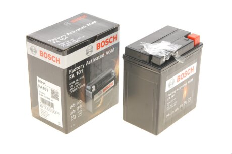 Акумулятор мото AGM 12В/6Ач/85A BOSCH 0986FA1010