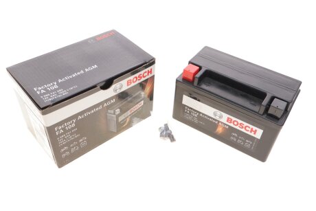 0092M60070 Акумулятор AGM 12В/6Ач/105А BOSCH 0986FA1080