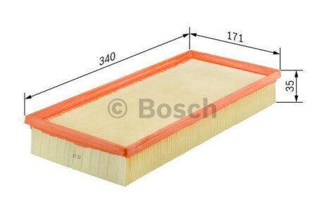 Фільтр повітряний BOSCH 1987429179