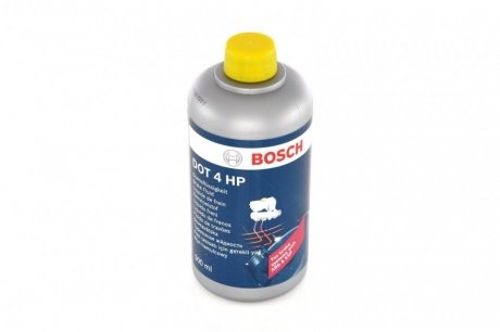 Гальмівна рідина (DOT 4) HP, 0.5л BOSCH 1987479112