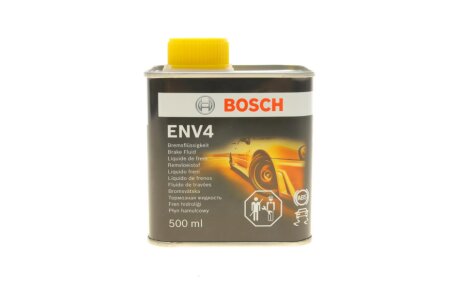 Гальмівна рідина ENV4, 0.5л BOSCH 1987479201