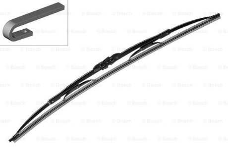 ЩІТКА СКЛООЧИСНИКА 700 U BOSCH 3 397 004 489