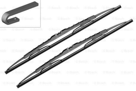 ЩІТКА СКЛООЧИСНИКА ECO BOSCH 3 397 010 249