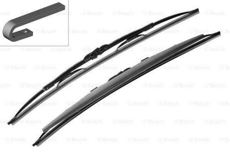 ЩІТКА СКЛООЧИСНИКА 604 S BOSCH 3 397 118 303