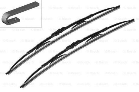 ЩІТКА СКЛООЧИСНИКА 530 BOSCH 3 397 118 400