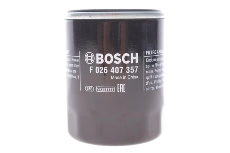 Фільтр оливи BOSCH F026407357