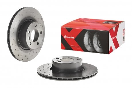 Диск гальмівний BREMBO 09.B569.1X