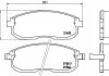 Комплект гальмівних колодок з 4 шт. дисків BREMBO P56021 (фото 1)