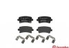 Комплект гальмівних колодок з 4 шт. дисків BREMBO P59060 (фото 1)