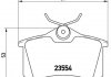 Комплект гальмівних колодок з 4 шт. дисків BREMBO P68024 (фото 1)
