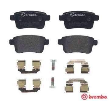 Комплект гальмівних колодок з 4 шт. дисків BREMBO P68043