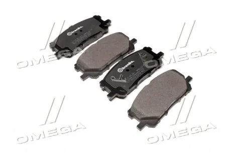 Комплект гальмівних колодок з 4 шт. дисків BREMBO P83067