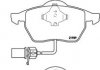 Комплект гальмівних колодок з 4 шт. дисків BREMBO P85037 (фото 1)