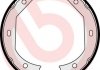 Гальмівні колодки барабані BREMBO S06509 (фото 1)
