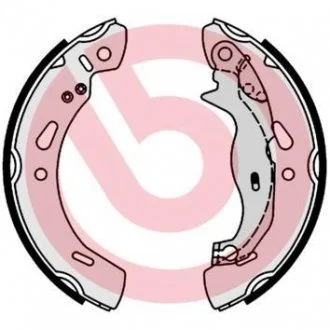 Гальмівні колодки барабанні Brembo BREMBO S24548