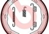Гальмівні колодки барабані BREMBO S50522 (фото 1)