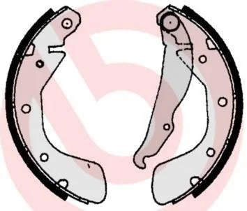 Brembo Колодки гальмівні задні, барабанні BREMBO S59513
